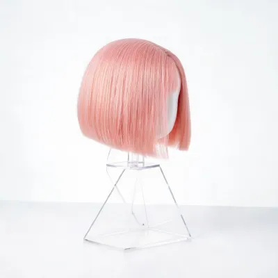 pink bob wig